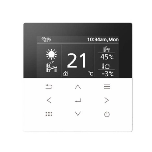 Commande à écran tactile pour la génération Aquarea M