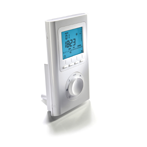 Thermostat d'ambiance LCD  sans fil avec minuterie hebdomadaire