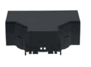 [0505.00584.031] Pièce en T CCD.80 Noir (6pcs/boite)