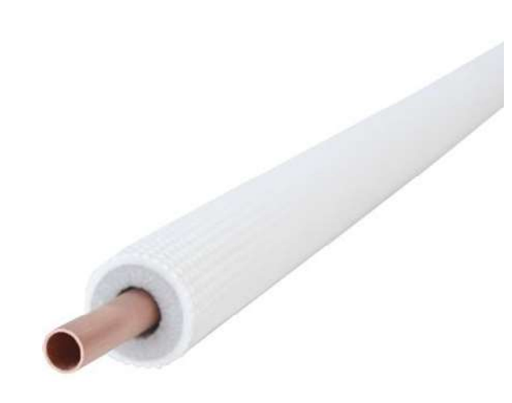 [LFS50 1/4 ou CIN-2105-000] Tube cuivre pré-isolé 1/4' - 50mtr/rol