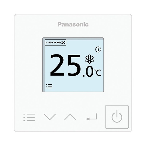 [CZ-RTC6W] Télécommande filaire tertiaire simplifiée CONEX - Blanche